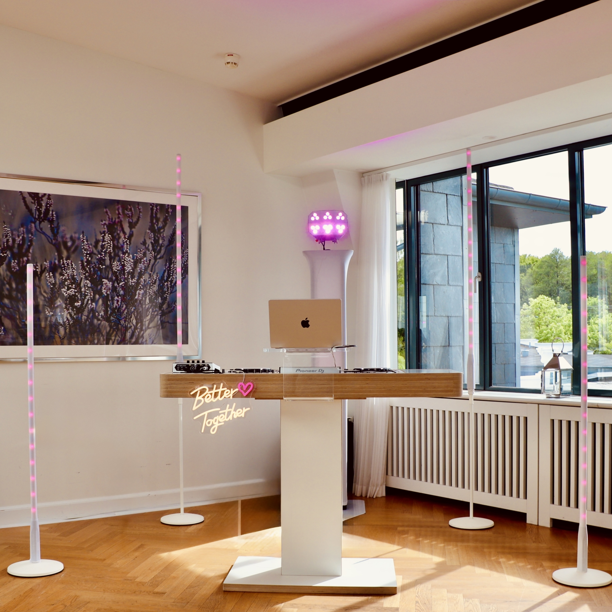 DJ Bryllups setup